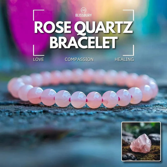 Rose Quartz Bracelet - Love, Compassion, Healing