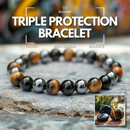 Triple Protection Bracelet - Power, Protection, Balance